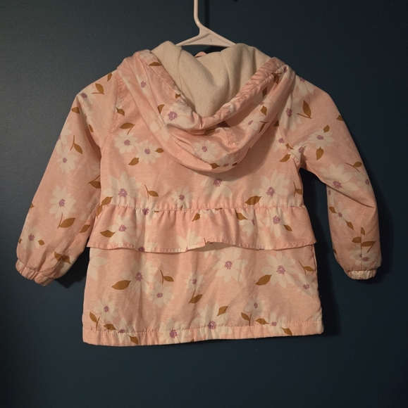 Carter's Girls Pink Winter Coat size 4t - Picture 3 of 5